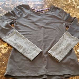 Strappy back activewear shirt